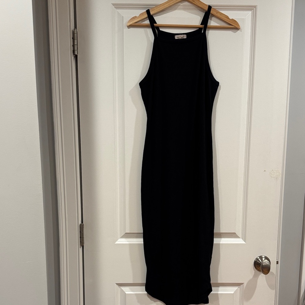 M | Urban Outfitters | Black Tight Sleeveless Dress